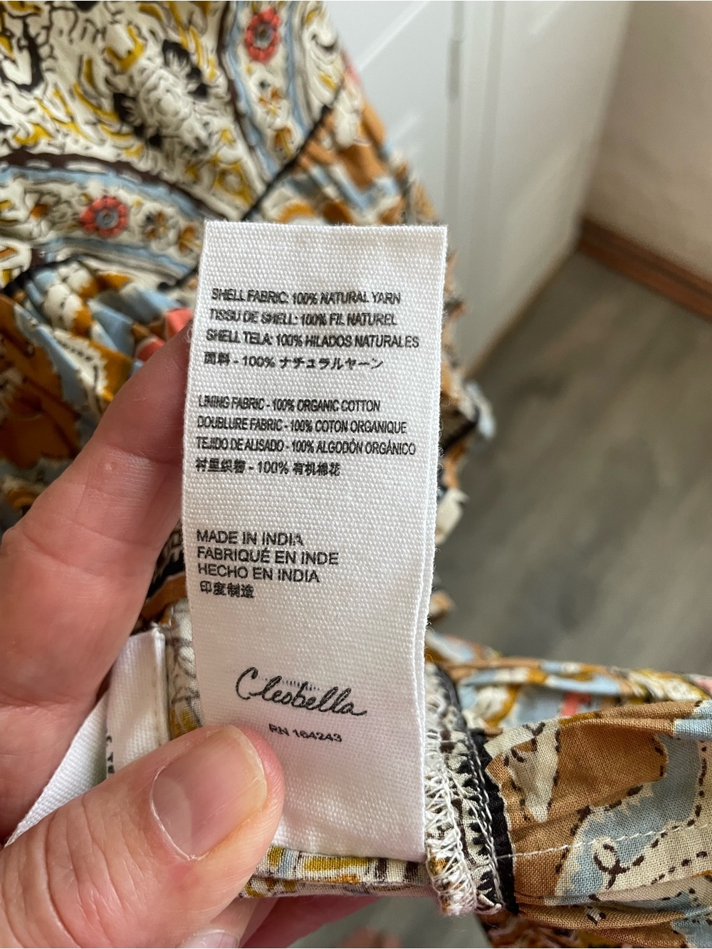 Cleobella Tiered Boho Cotton Dress - Picture 8 of 10